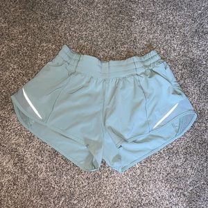 Light teal Lululemon shorts